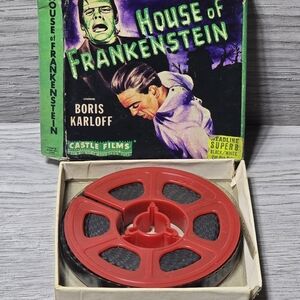 House of Frankenstein Boris Karloff 8mm Castle Films No.1043 Vintage Horror